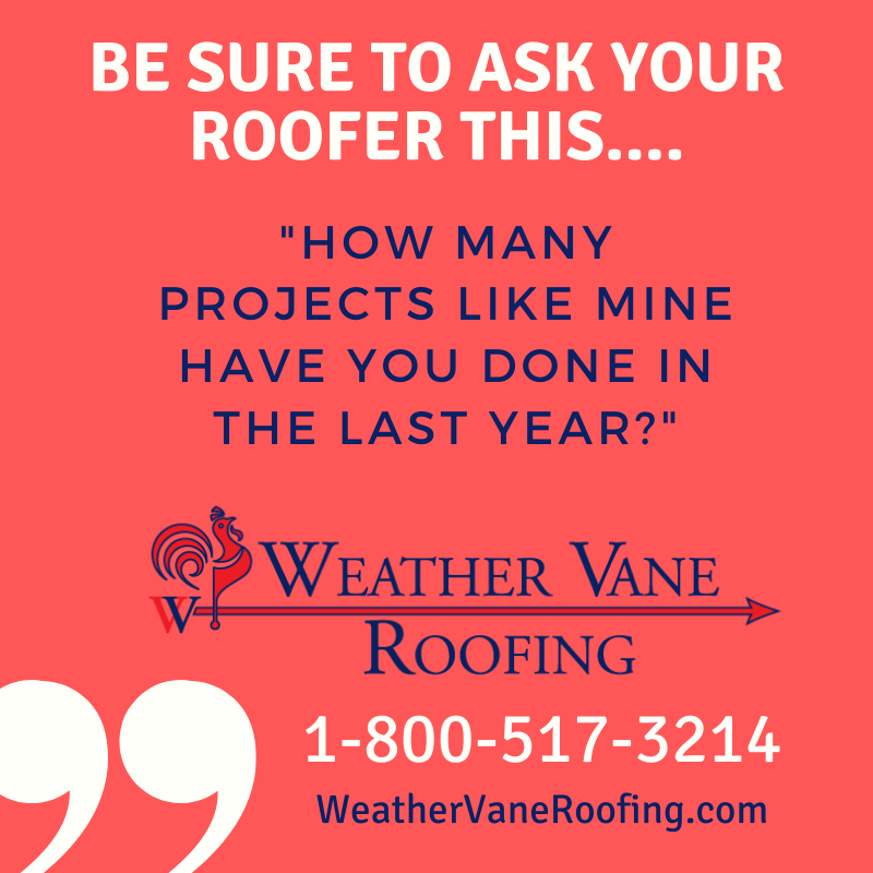 ask your roofer