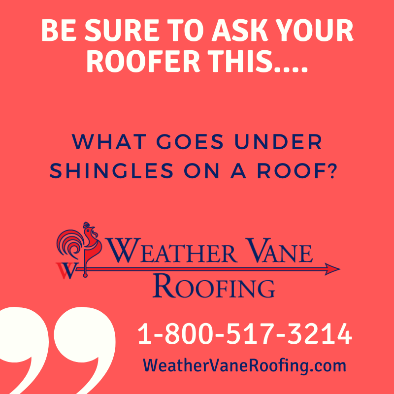 ask your roofer