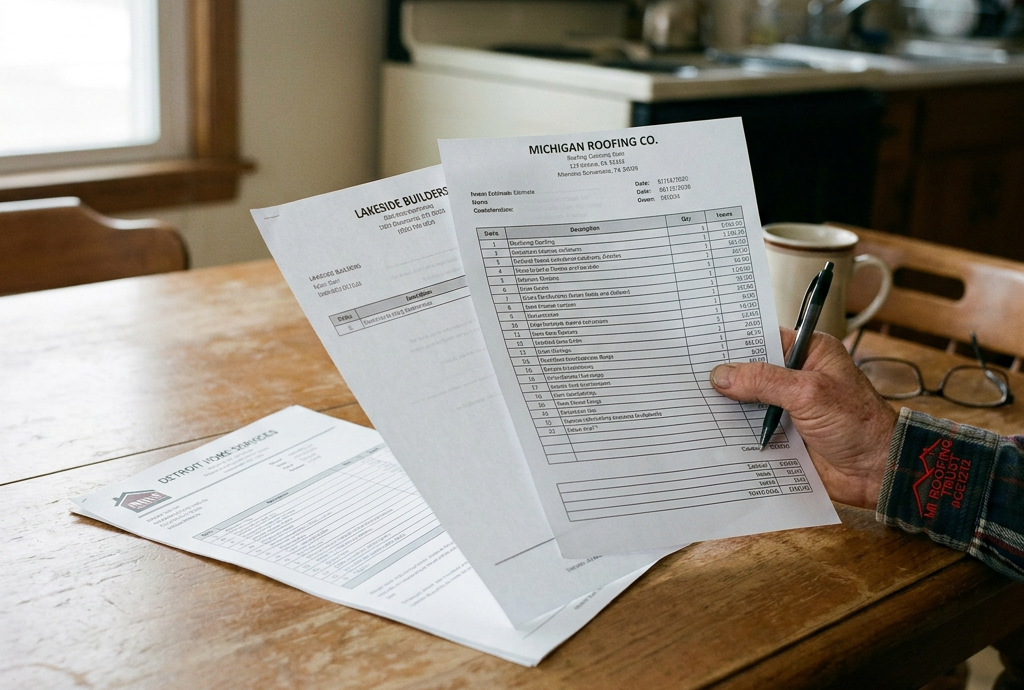 How to Compare Roofing Estimates: What to Look For Beyond the Price