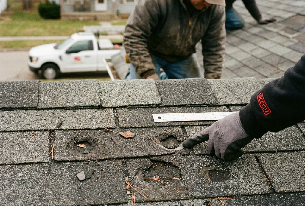 Hail Damage vs. Normal Wear: How to Tell the Difference on Your Roof