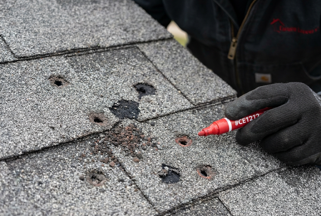 Hail Damage on Your Roof: How to Identify It and What to Do Next